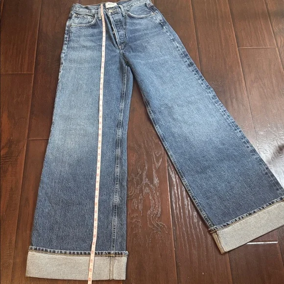 Agolde Denim Wide-Leg Jeans - Picture 7 of 13